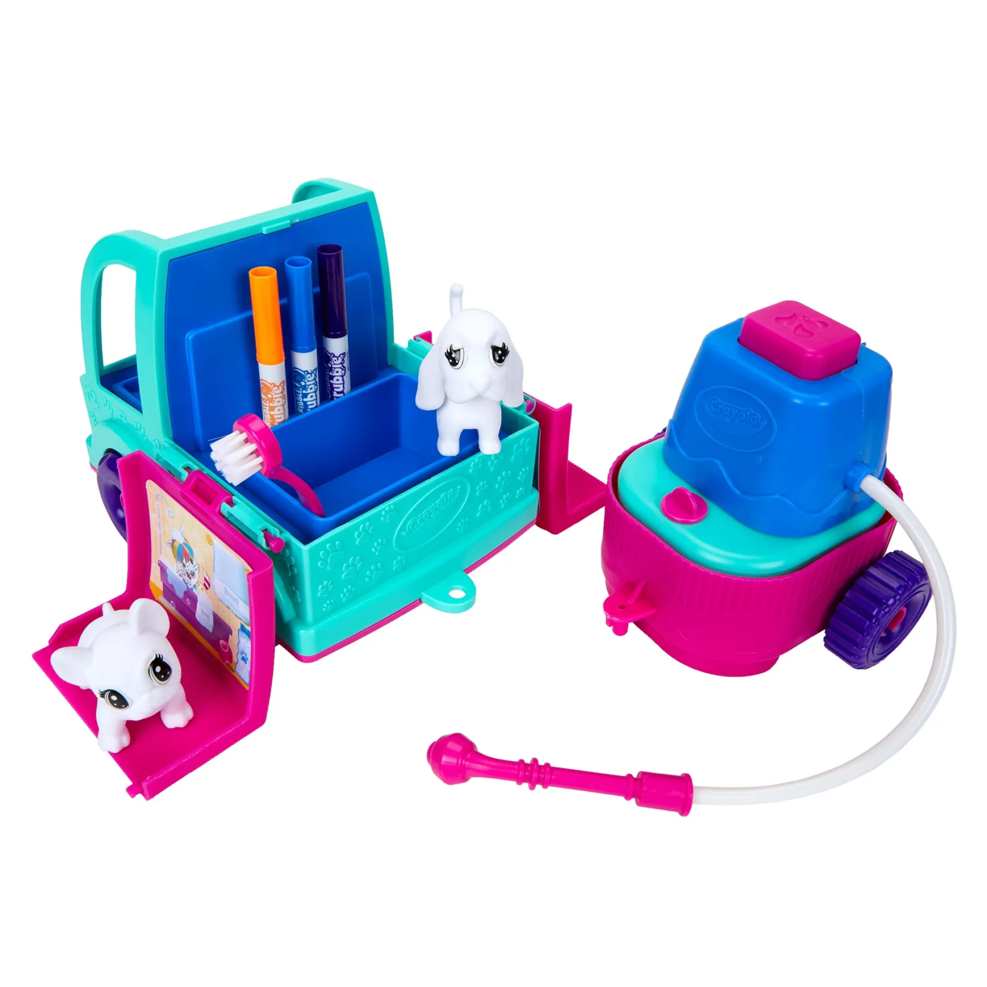 Educators Resource Crayola Scribble Scrubbie Pets Grooming Truck Playset* Drawing, Color & Painting