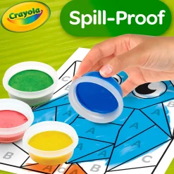 Educators Resource Crayola Spill-Proof Washable Paint Kit for Kids* Drawing, Color & Painting