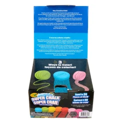 Educators Resource Crayola Super Chalk Rainbow Creativity Set - 10 Vibrant Colors* Drawing, Color & Painting