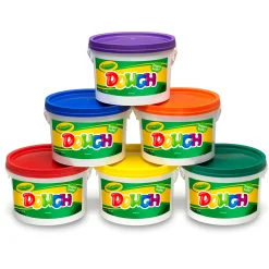 Educators Resource Crayola Super Soft Modeling Dough - Assorted Colors 6-Pack* Clay, Dough & Sand Art