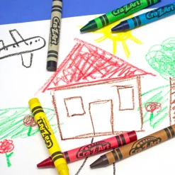 Flat River Group Cra-Z-Art Classroom Pack: Jumbo Crayons - 200 Pieces, 8 Bright Colors* Drawing, Color & Painting