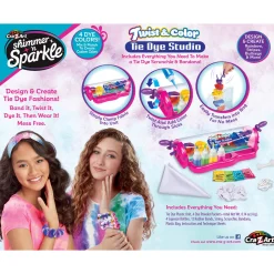 Flat River Group Cra-Z-Art Shimmer 'N Sparkle Twist & Color Tie Dye Studio DIY Kit* Crafts & Activities