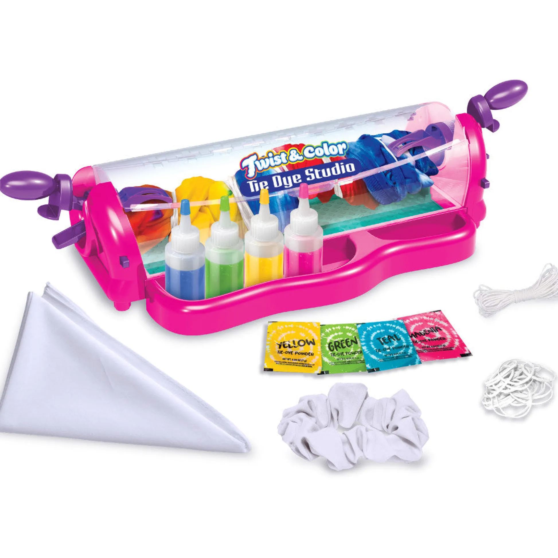 Flat River Group Cra-Z-Art Shimmer 'N Sparkle Twist & Color Tie Dye Studio DIY Kit* Crafts & Activities