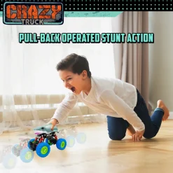 Flat River Group Crazy Truck Big Wheels Shark Truck - 4.5