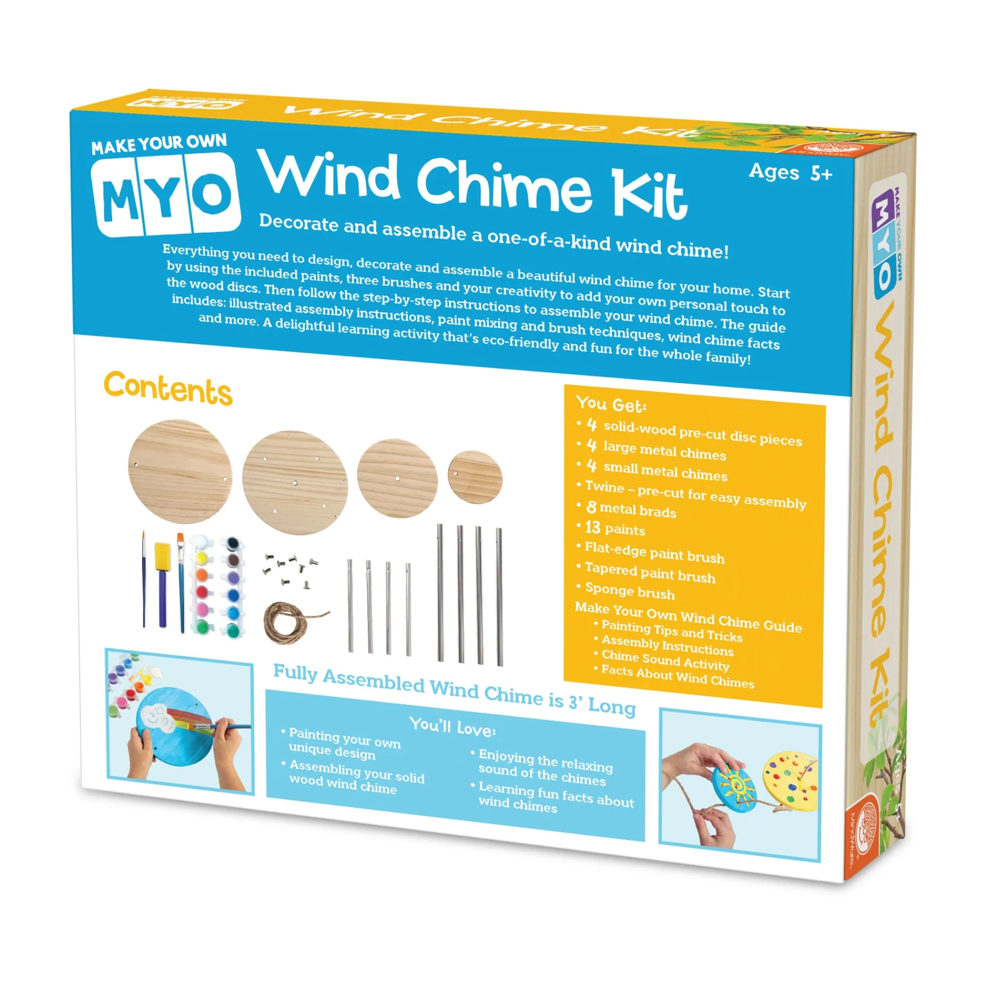 AreYouGame Creative Explorer DIY Wind Chime Crafting Kit - Complete Set* Crafts & Activities