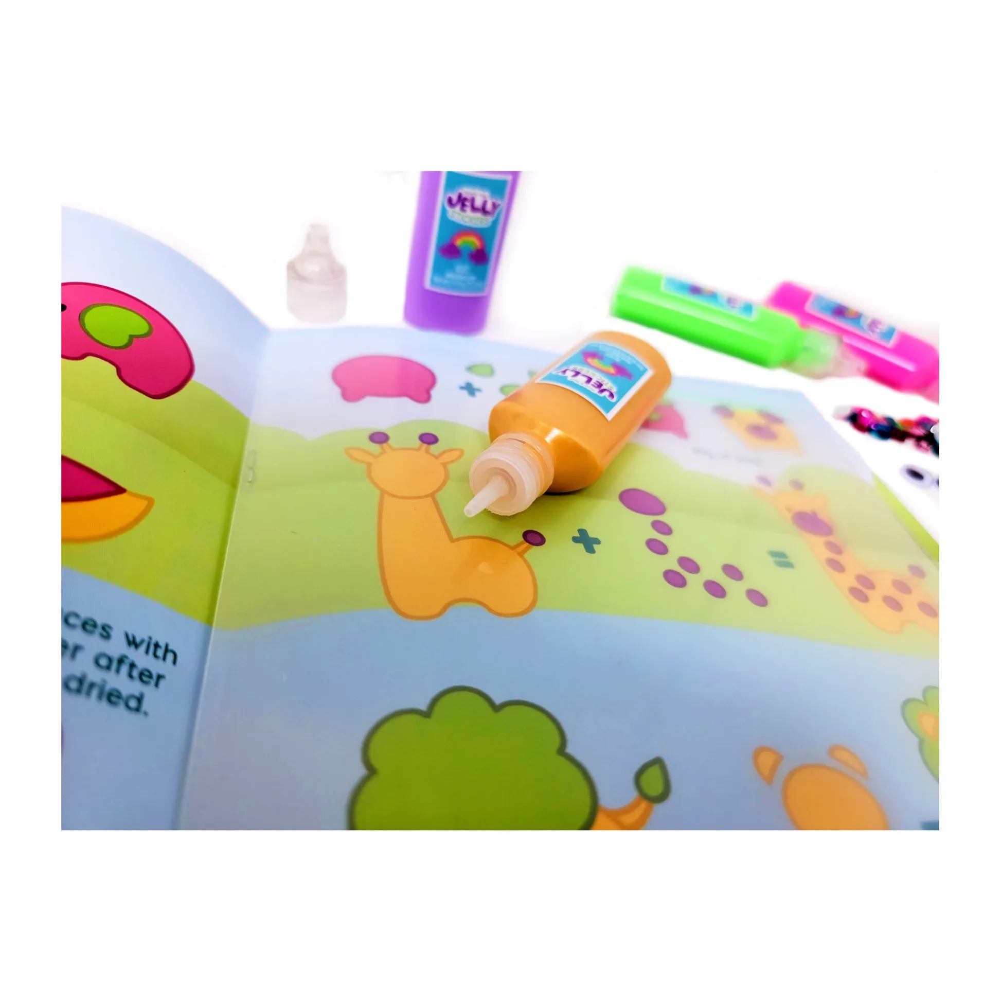 AreYouGame Creative Kids Paint & Peel Jelly Stickers DIY Art Kit* Crafts & Activities