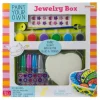 Calendar Holdings, LLC Creative Studio Heart-Shaped DIY Jewelry Box Painting Kit* Crafts & Activities