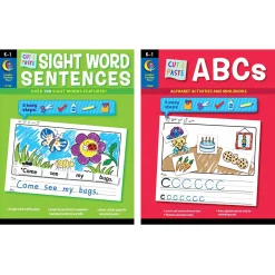 Educators Resource Creative Teaching Press Cut & Paste ABCs & Sight Words Learning Set* Preschool Education Toys & Activities