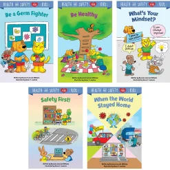 Educators Resource Creative Teaching Press Health & Safety Kids 5-Book Set*Kids Reading, Writing & Speech|Kids Books