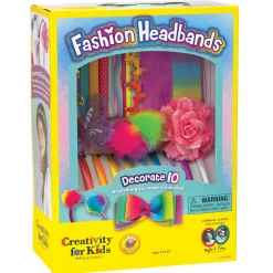 Faber Castell Creativity for Kids - Fashion Headbands Craft Kit - Create 10 Unique Headbands* Crafts & Activities