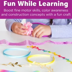 Faber Castell Creativity for Kids - Fashion Headbands Craft Kit - Create 10 Unique Headbands* Crafts & Activities