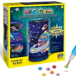 Faber Castell Creativity for Kids Big Gem Diamond Painting Night Light Kit* Crafts & Activities