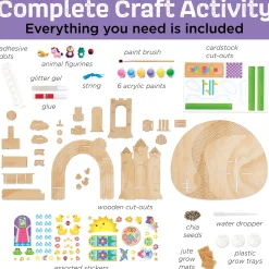 Faber Castell Creativity for Kids Build and Grow - Enchanted Unicorn Garden Castle* Crafts & Activities