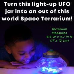 Faber Castell Creativity for Kids Crystal Space Terrarium - Glow-in-the-Dark Science Kit* Science Toys