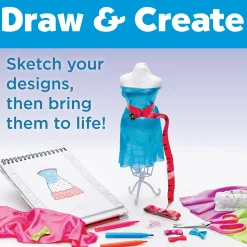 Faber Castell Creativity for Kids Designed by You Fashion Studio - Fashion Design Kit* Crafts & Activities