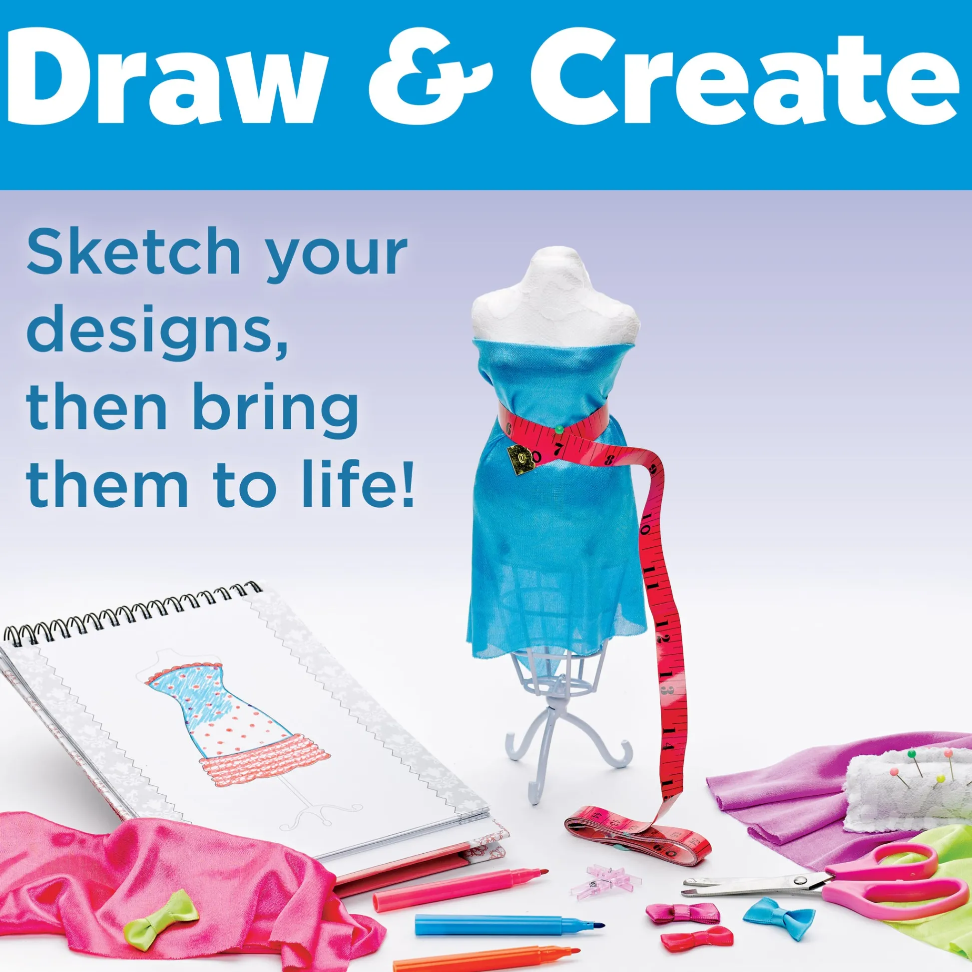 Faber Castell Creativity for Kids Designed by You Fashion Studio - Fashion Design Kit* Crafts & Activities