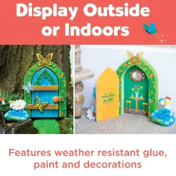 Faber Castell Creativity for Kids Enchanted Butterfly Fairy Door Craft Kit* Crafts & Activities
