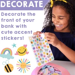 Faber Castell Creativity for Kids Positivity Heart-Shaped Happiness Bank Kit* Social & Emotional Skills|Crafts & Activities