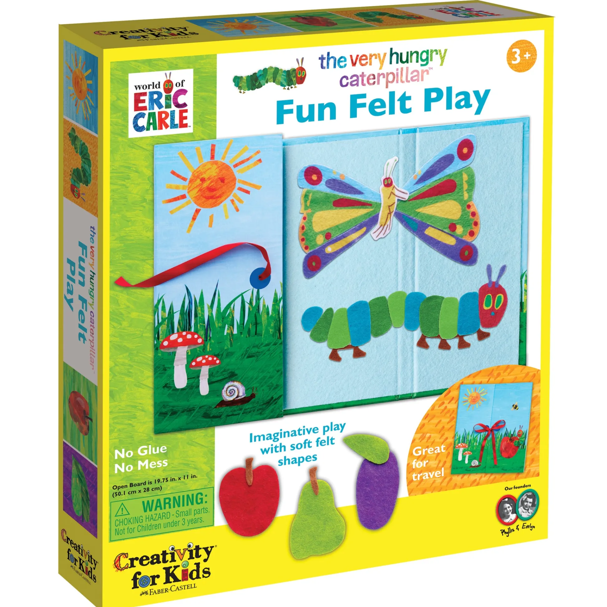 Faber Castell Creativity for Kids The Very Hungry Caterpillar Fun Felt Play Kit* Crafts & Activities