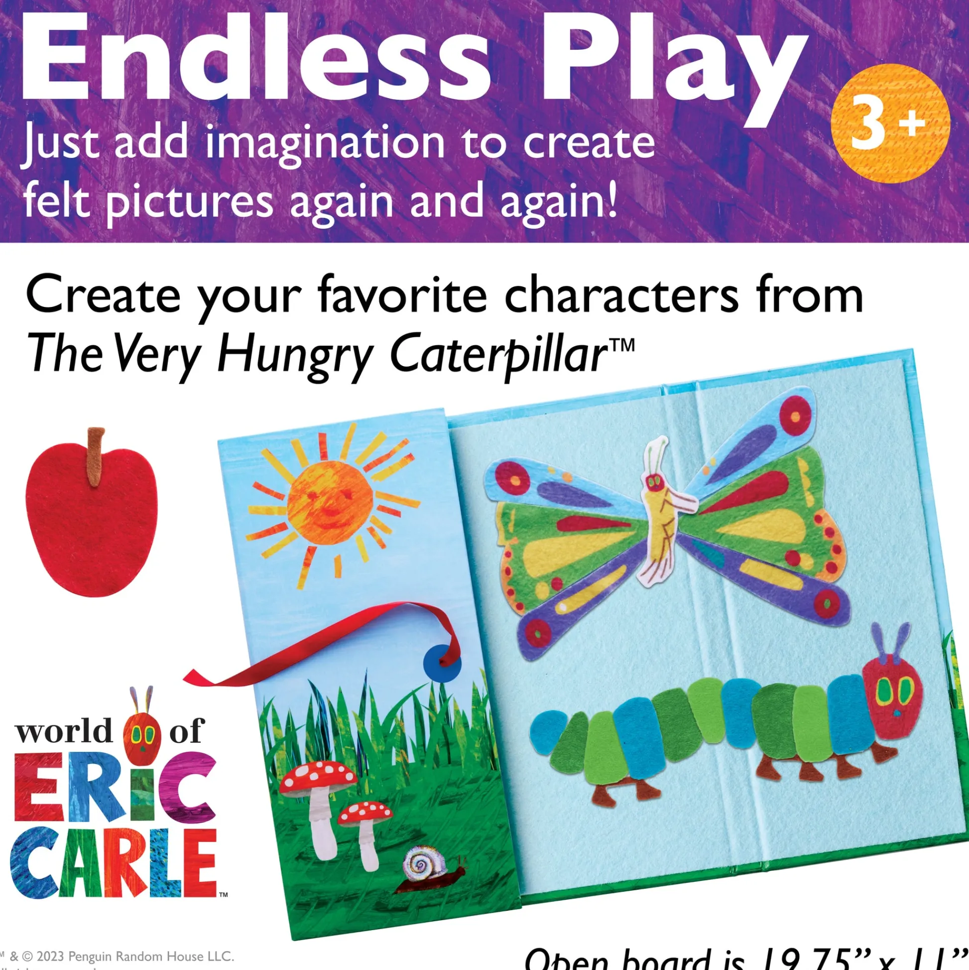 Faber Castell Creativity for Kids The Very Hungry Caterpillar Fun Felt Play Kit* Crafts & Activities