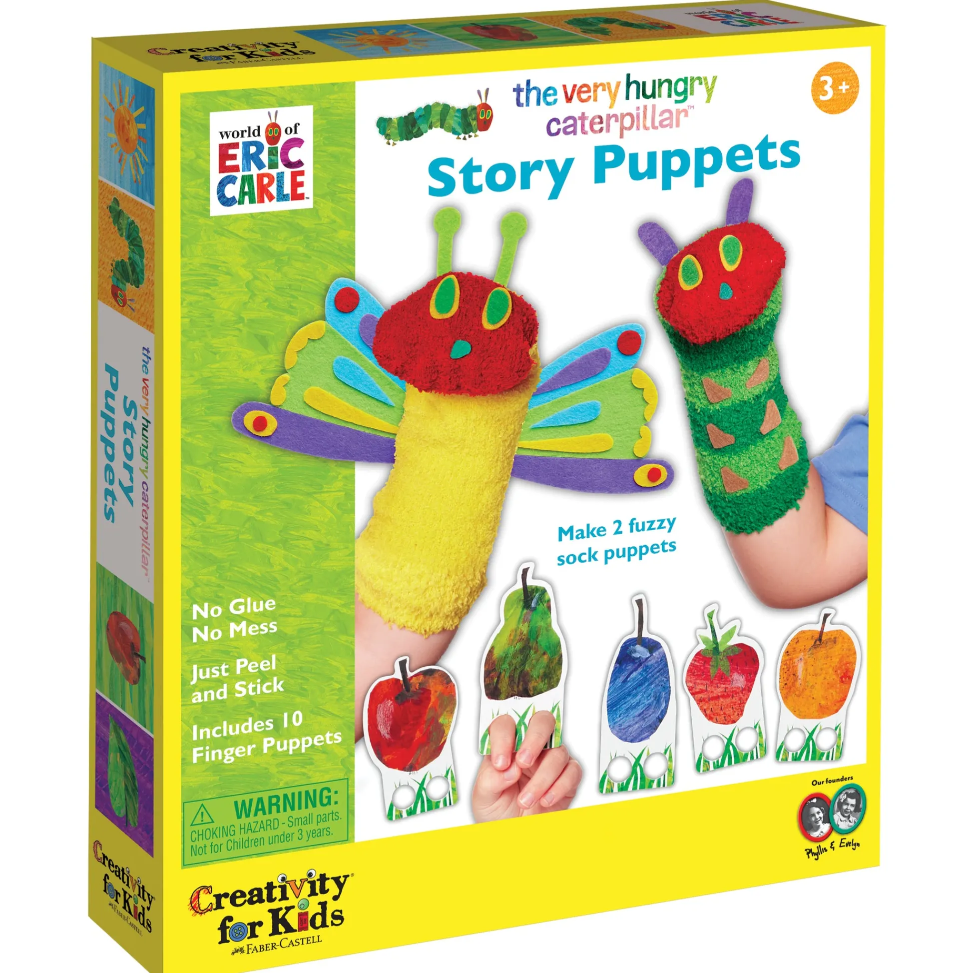 Faber Castell Creativity for Kids Very Hungry Caterpillar Hand Puppet Craft Kit* Puppets & Puppet Theaters|Dress Up