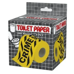 Calendar Holdings, LLC Crime Scene Tape Toilet Paper - A Whodunit in Your Bathroom!* Dress Up & Accessories|Dress Up