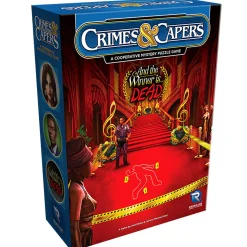 Flat River Group Crimes & Capers: And the Winner is... DEAD Cooperative Mystery Game* Board Games|Role-Playing Games