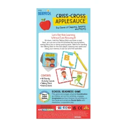AreYouGame Criss-Cross Applesauce Interactive Learning Game* Social & Emotional Skills|Preschool Education Toys & Activities