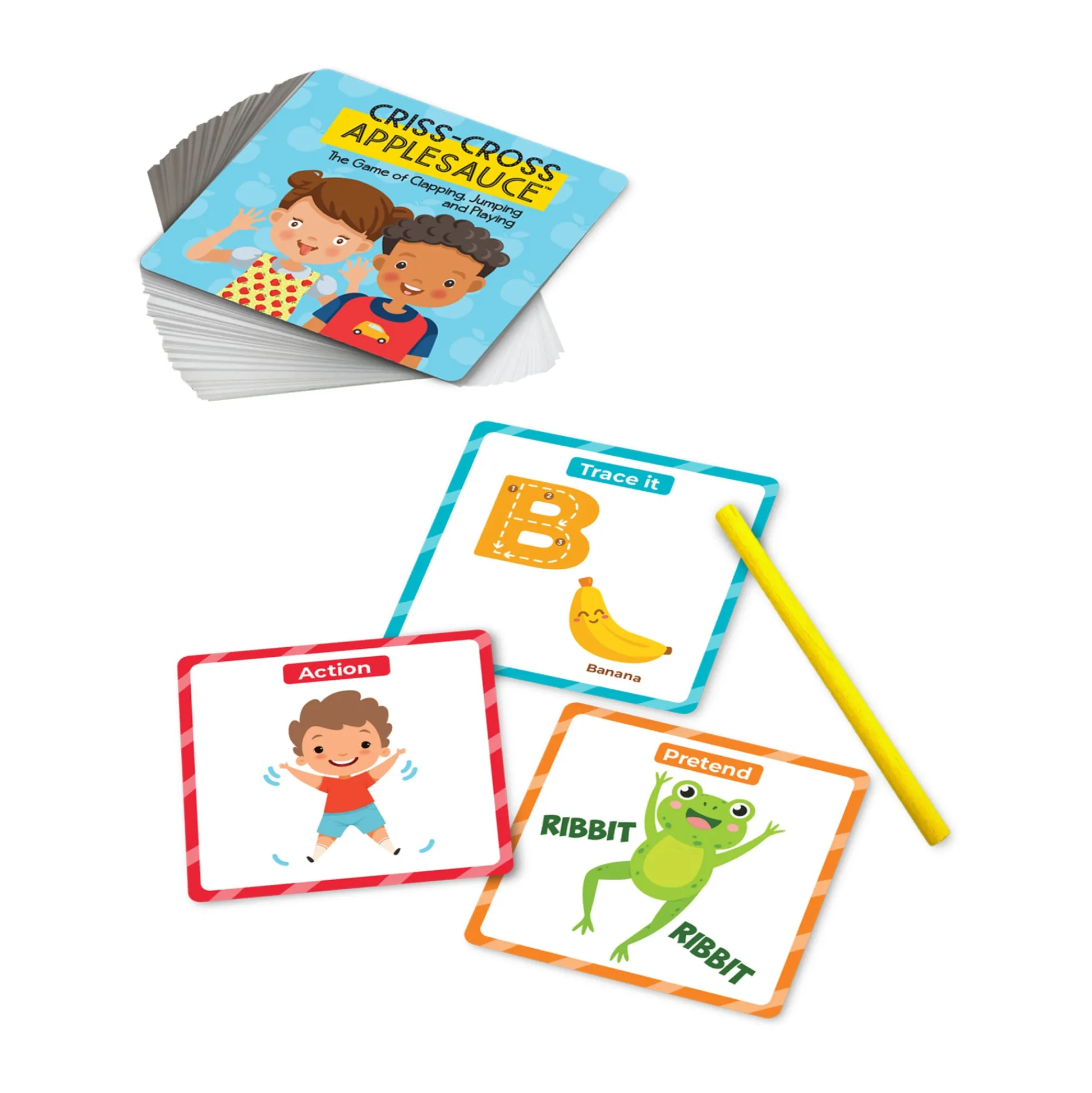 AreYouGame Criss-Cross Applesauce Interactive Learning Game* Social & Emotional Skills|Preschool Education Toys & Activities