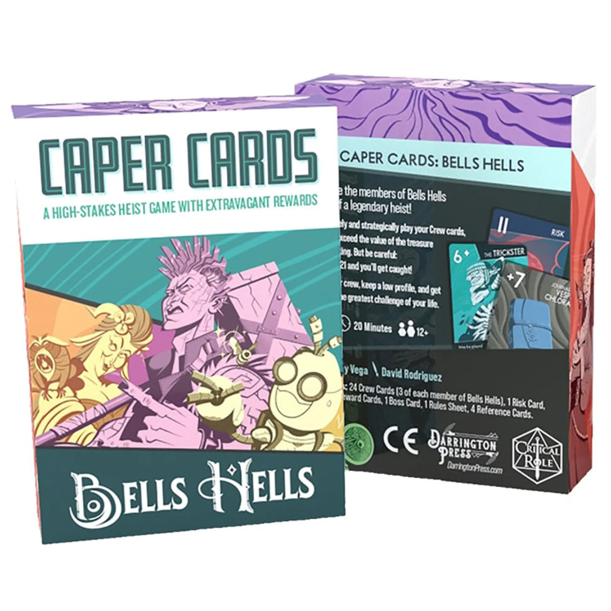 Flat River Group Critical Role: Caper Cards: Bells Hells - High-Stakes Heist Card Game* Card Games