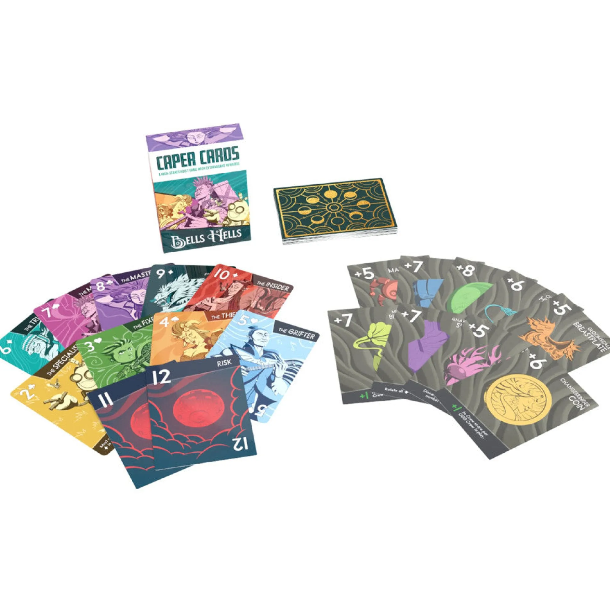 Flat River Group Critical Role: Caper Cards: Bells Hells - High-Stakes Heist Card Game* Card Games