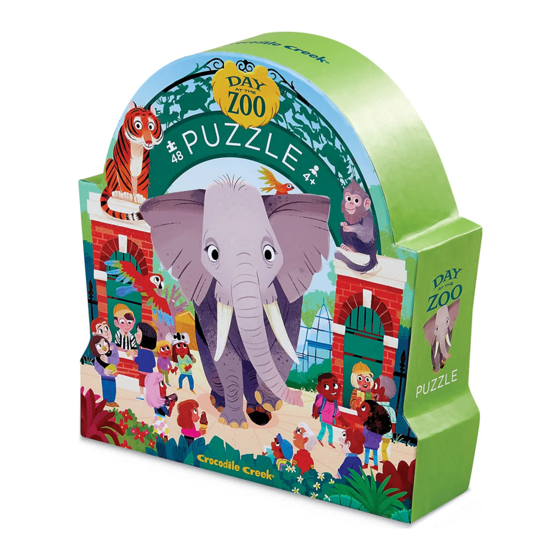 AreYouGame Crocodile Creek Day at the Zoo Jigsaw Puzzle - 48 pc* Puzzles