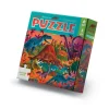 AreYouGame Crocodile Creek Dazzling Dinosaurs Holographic Jigsaw Puzzle - 60 pc* Puzzles