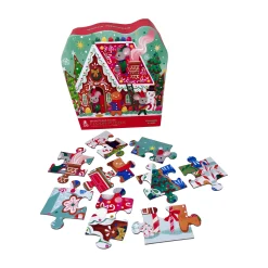 AreYouGame Crocodile Creek Gingerbread House 36-Piece Floor Puzzle* Puzzles