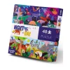 AreYouGame Crocodile Creek Opposites Night & Day 48-Piece Floor Puzzle* Puzzles