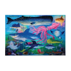 AreYouGame Crocodile Creek Shimmering Sharks Holographic Jigsaw Puzzle - 50 pc* Puzzles