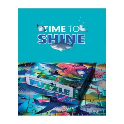 AreYouGame Crocodile Creek Shimmering Sharks Holographic Jigsaw Puzzle - 50 pc* Puzzles