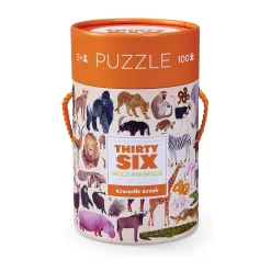 AreYouGame Crocodile Creek Wild Animals Jigsaw Puzzle - 100 pc* Puzzles