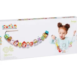 Calendar Holdings, LLC Cubica Enchanting Wooden Fairytale Lace and Learn Toy - European Craftsmanship* Preschool Education Toys & Activities