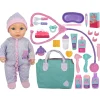 Flat River Group Cuddle Kids 15 inch Baby's First Check Up Doll - Pink & Purple* Baby Dolls|Stuffed Animals & Plush Toys
