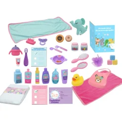 Flat River Group Cuddle Kids 15-inch - Pink Tutu Love N' Feed Playset* Social & Emotional Skills|Stuffed Animals & Plush Toys