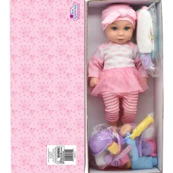 Flat River Group Cuddle Kids 15-inch - Pink Tutu Love N' Feed Playset* Social & Emotional Skills|Stuffed Animals & Plush Toys