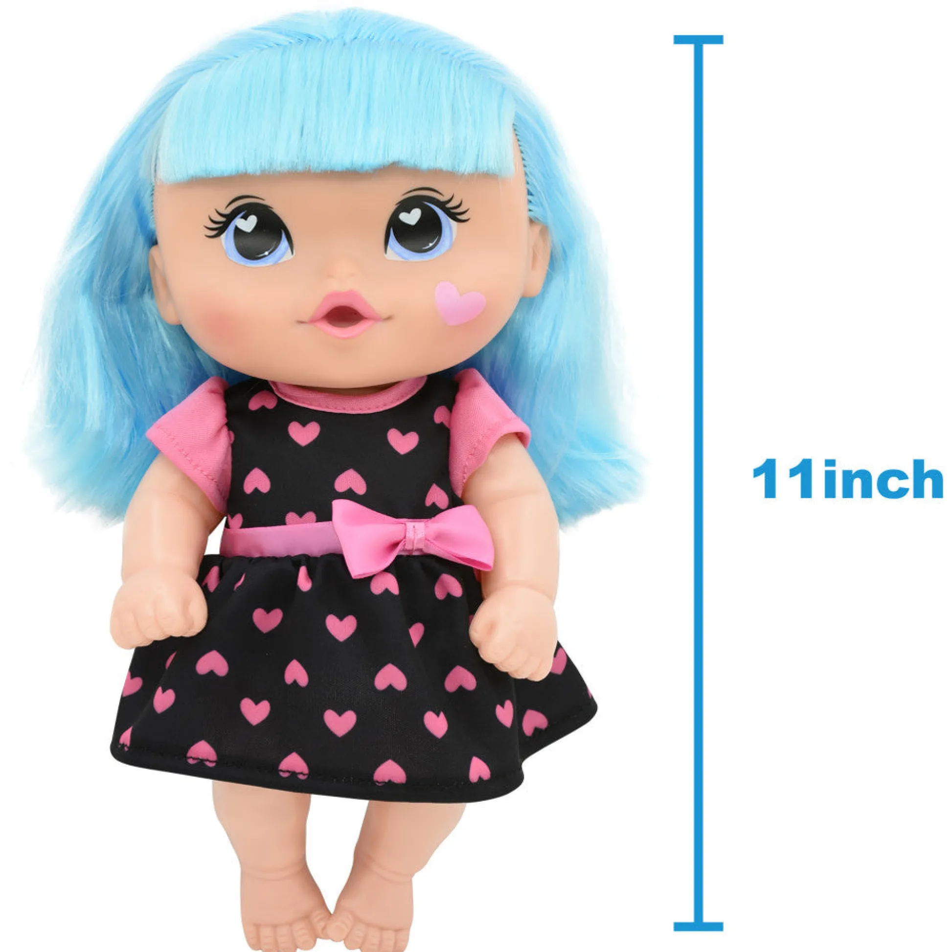 Flat River Group Cuddle Kids 11-Inch Yummy Hearts Fashion Dolls - 2 Pack* Fashion Dolls|Stuffed Animals & Plush Toys