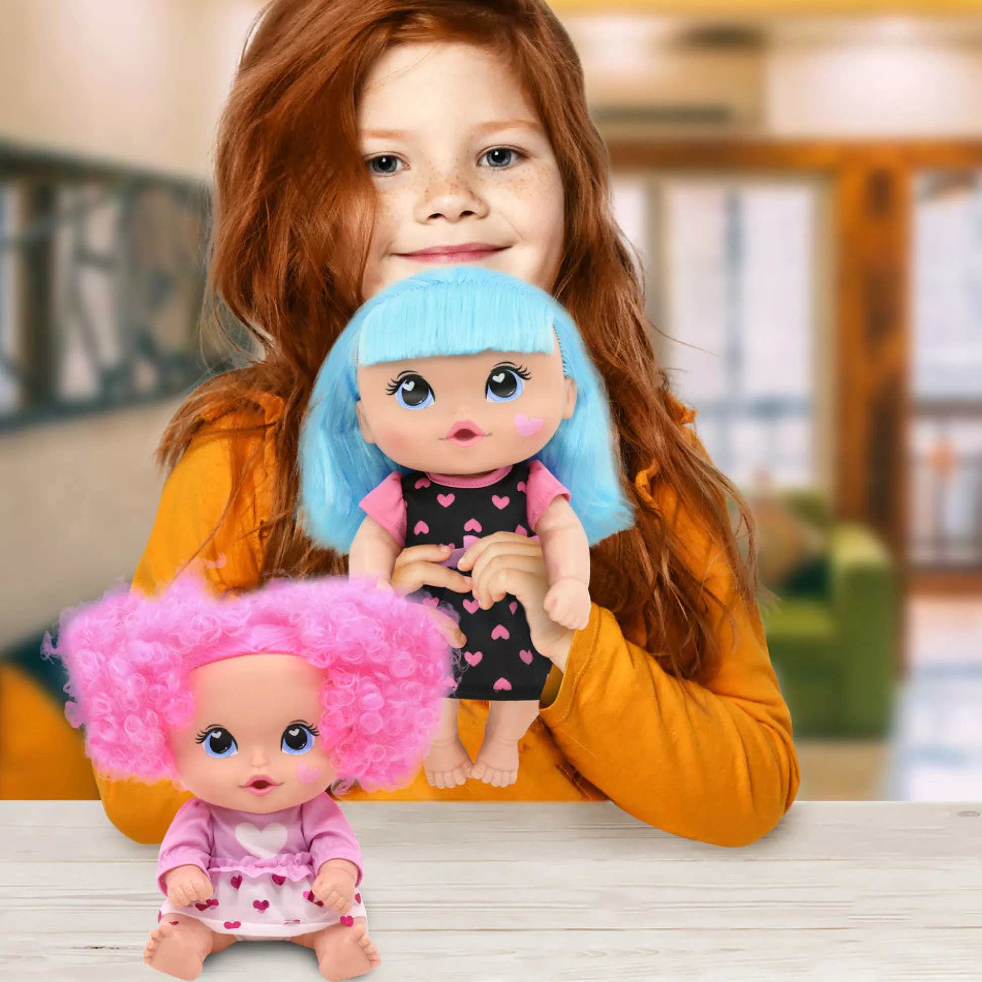 Flat River Group Cuddle Kids 11-Inch Yummy Hearts Fashion Dolls - 2 Pack* Fashion Dolls|Stuffed Animals & Plush Toys