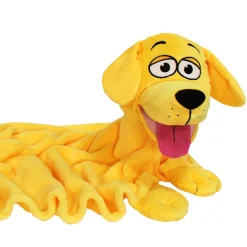 Flat River Group Cuddleuppets Playful Yellow Dog - 2-In-1 Plush Puppet & Blanket* Stuffed Animals|Stuffed Animals & Plush Toys