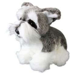 Calendar Holdings, LLC Cuddly Companions 9 inch Floppy Schnauzer Plush - Grey* Stuffed Animals|Stuffed Animals & Plush Toys