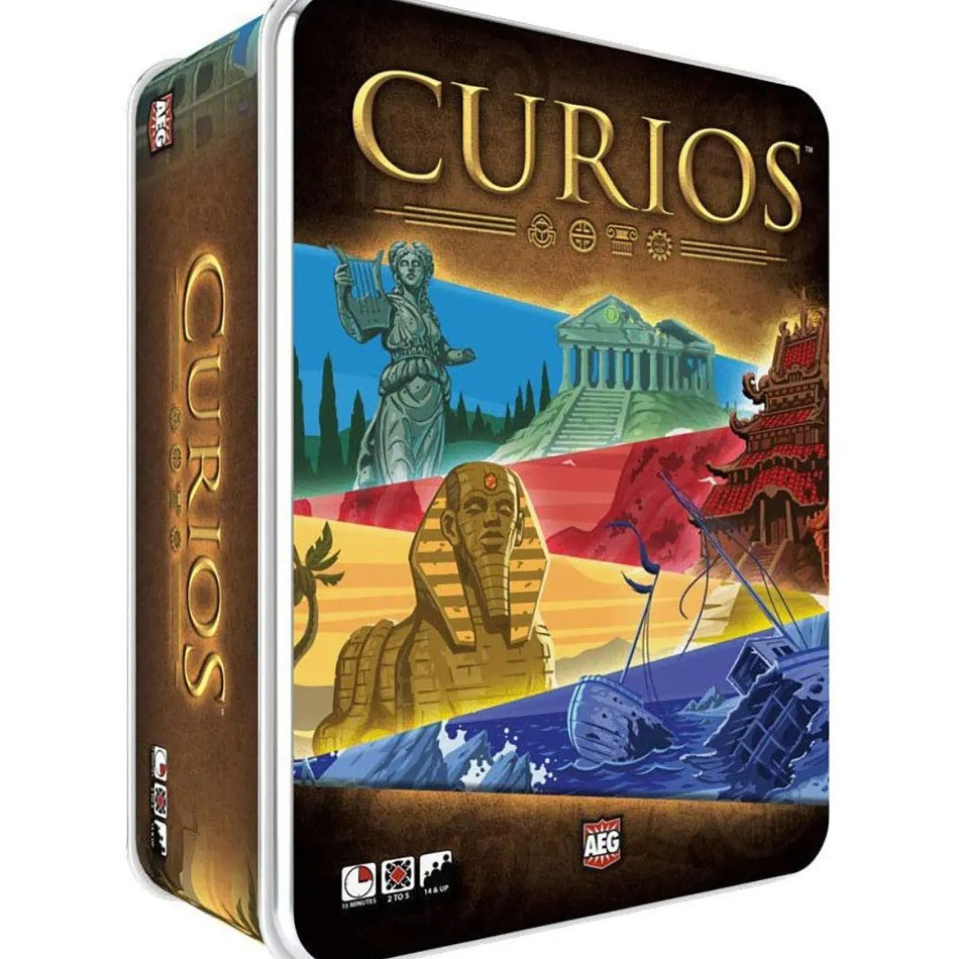 Flat River Group Curios Archaeologist Worker Placement Board Game by AEG, Ages 14+* Board Games|Role-Playing Games