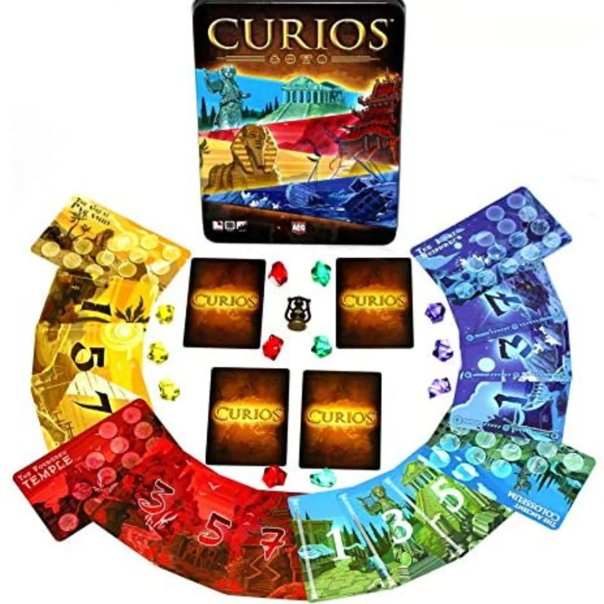 Flat River Group Curios Archaeologist Worker Placement Board Game by AEG, Ages 14+* Board Games|Role-Playing Games