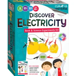 Flat River Group Curious Universe Kids: Discover Electricity Science Experiment Kit* Science & Discovery
