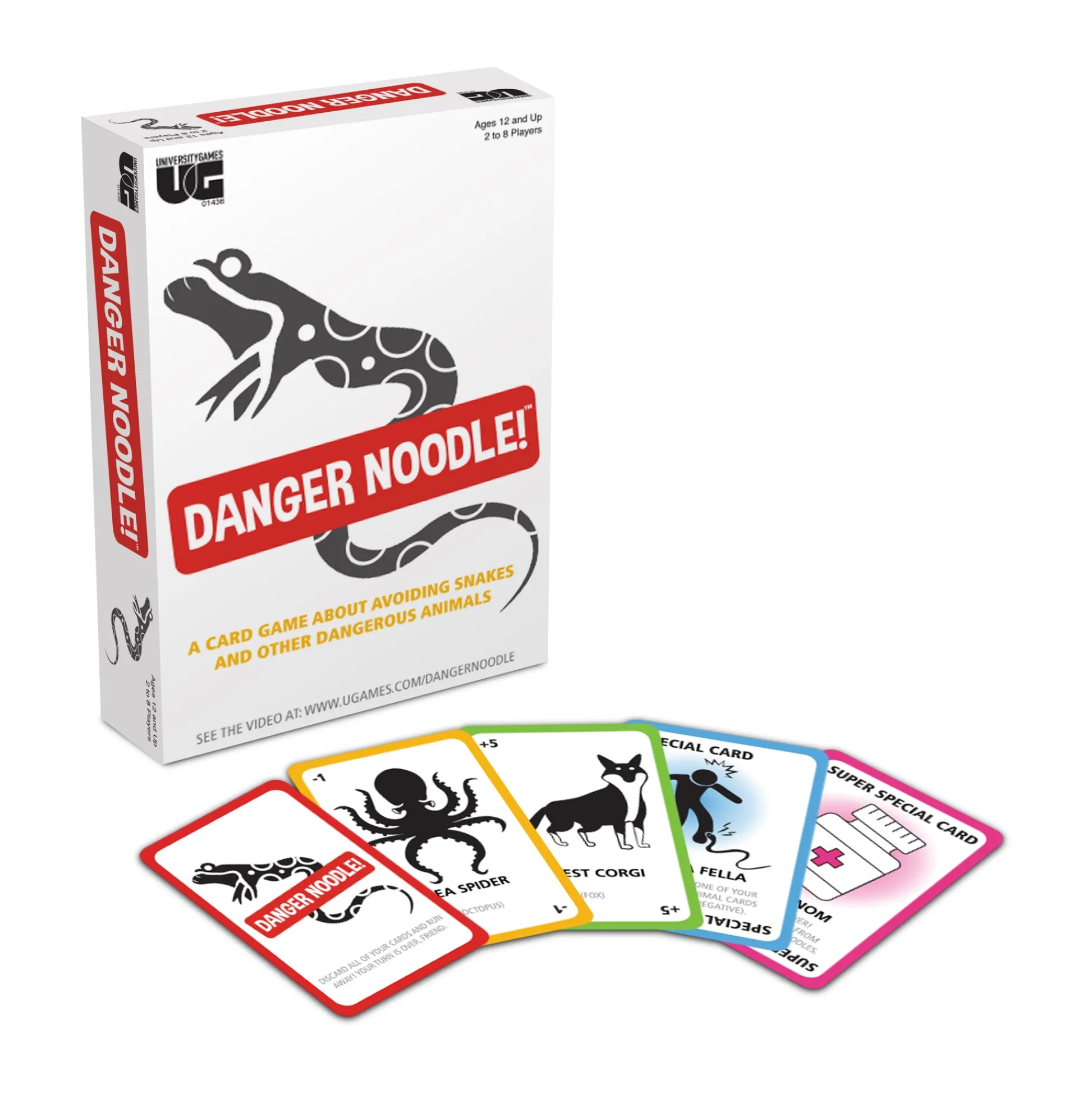 AreYouGame Danger Noodle Whimsical Animal Card Game* Card Games